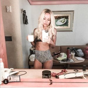 Old navy high waisted swim bottoms